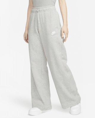 Nike Sportswear Club Fleece Women s Mid Rise Wide Leg Sweatpants. Nike